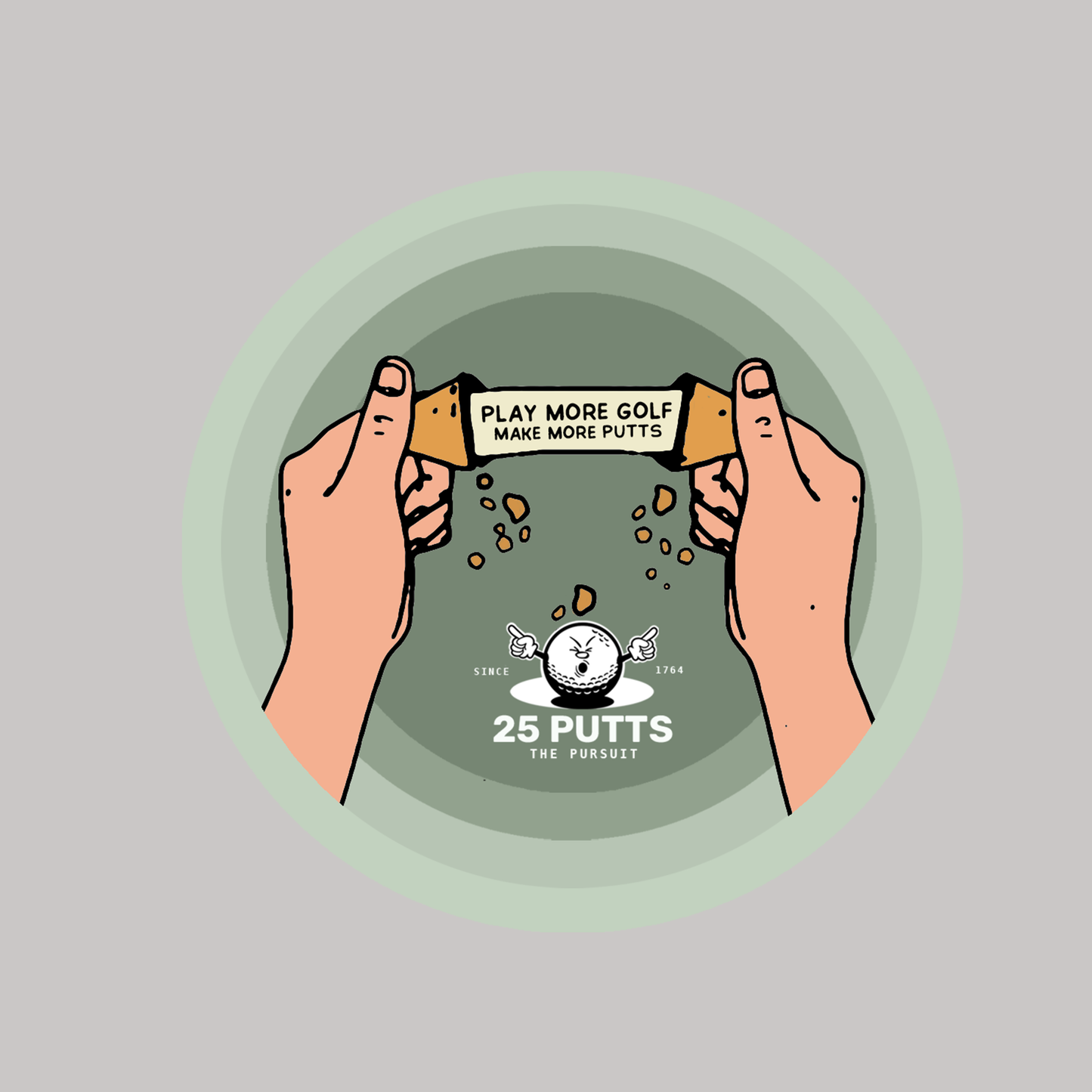 25 Putts Fortune Cookie Hoodie