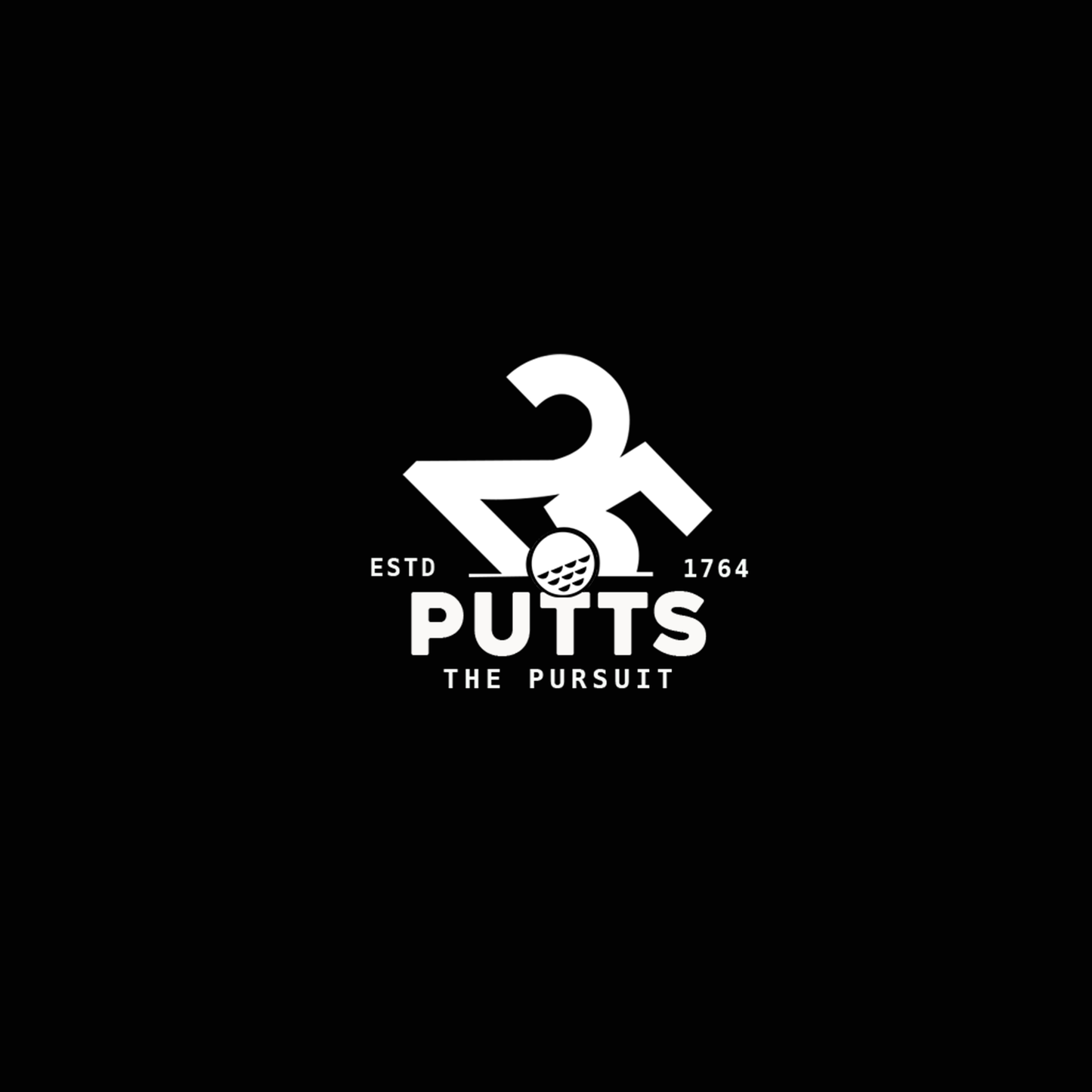 25 Putts Black Hoodie - Play More Golf - Make More Birdies.