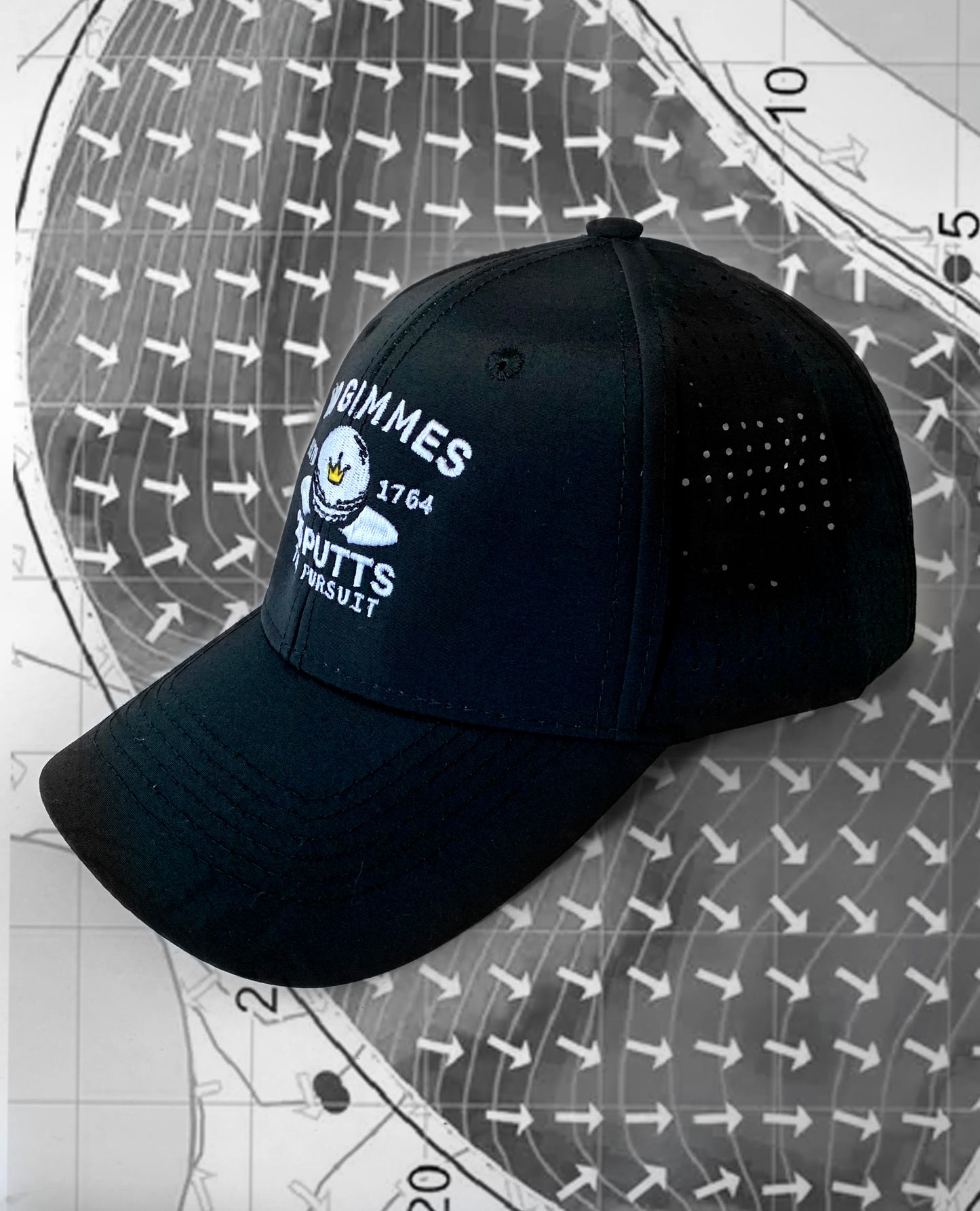 25 Putts No Gimmes Caps