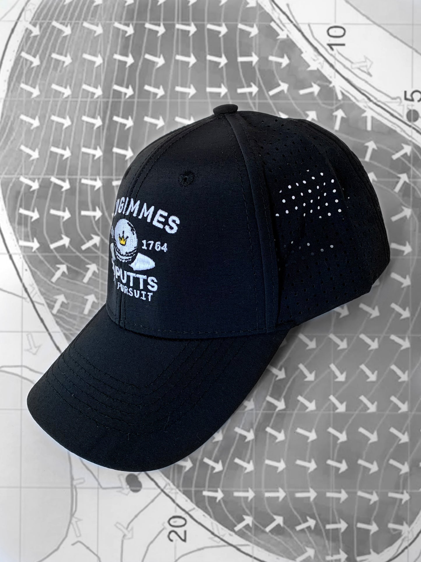 25 Putts No Gimmes Caps