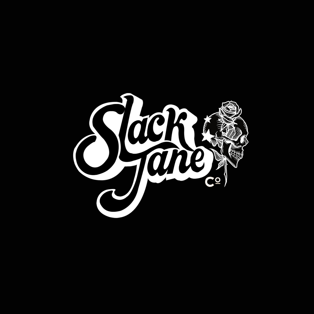 Slack Jane Script Logo Racerback Vest