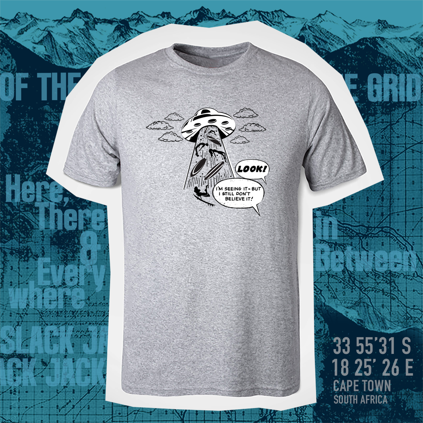 UFO Surfer extraction T - Shirt